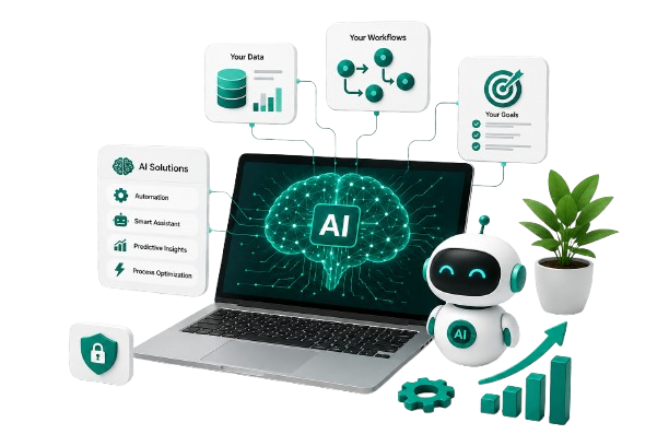 Custom AI development and intelligent business automation