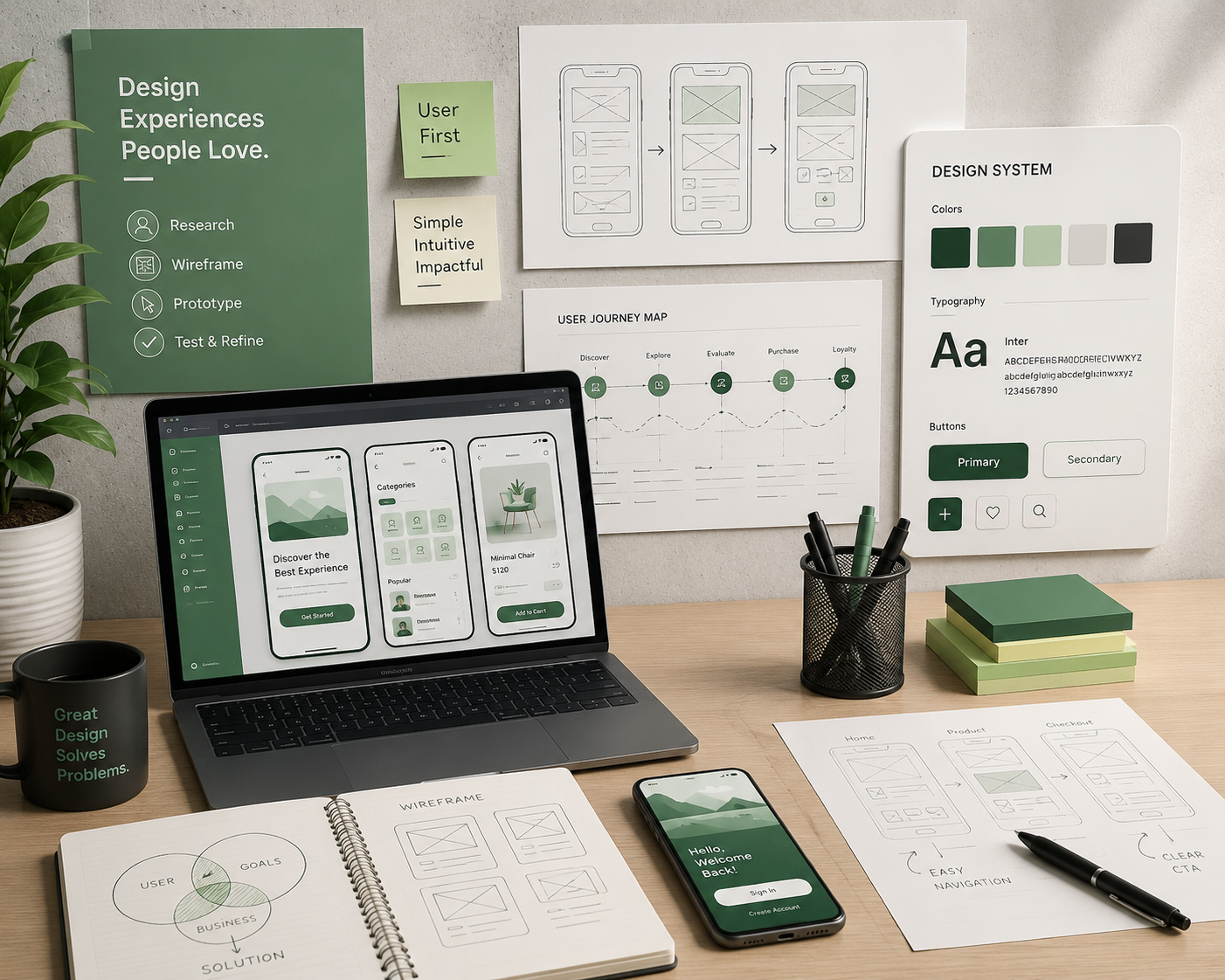 UI UX design services